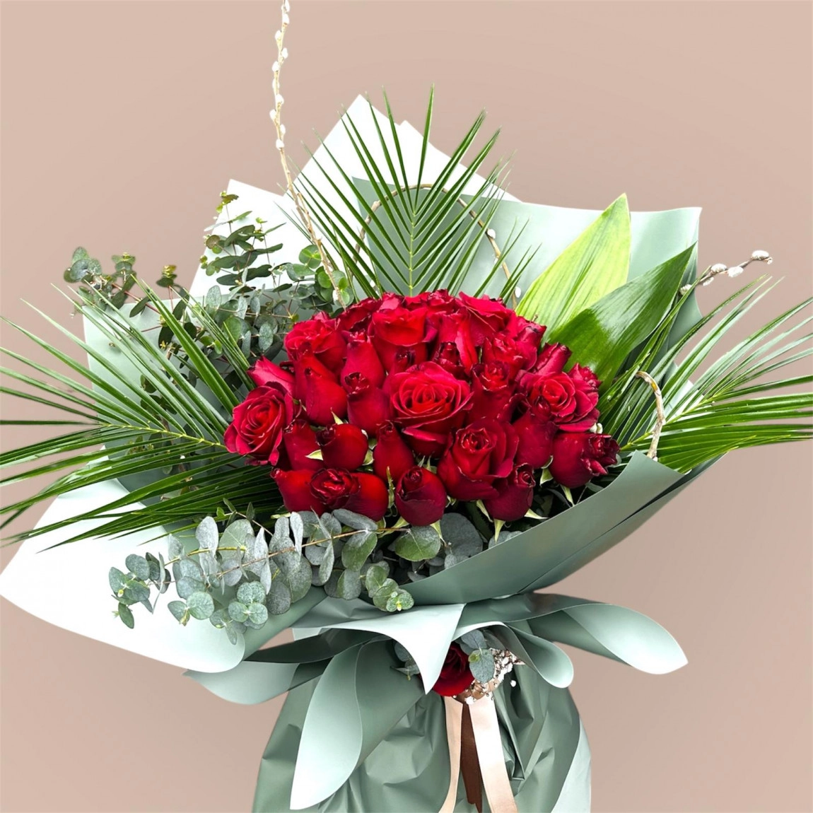 35 Adet Kırmızı Gül Buketi