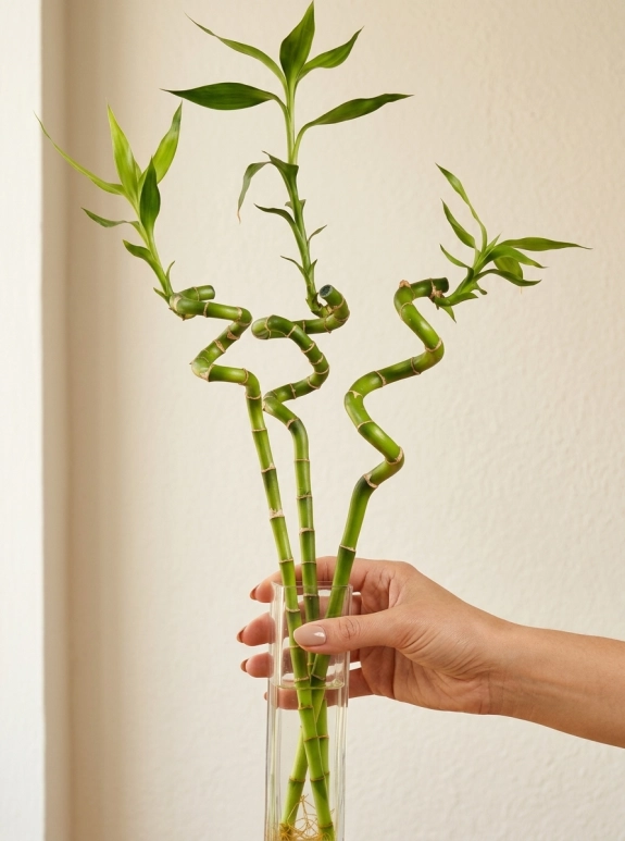 Minimal Bambu Vazosu 3Lü