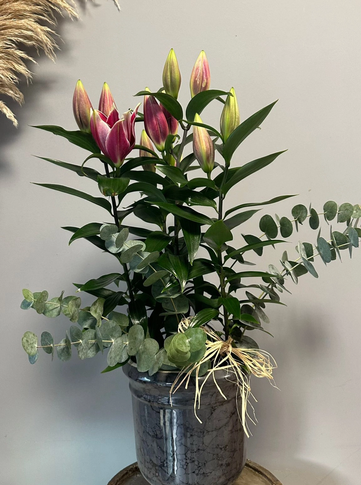 Premi̇um Li̇lyum Ve Okali̇ptus Saksi Aranjmani