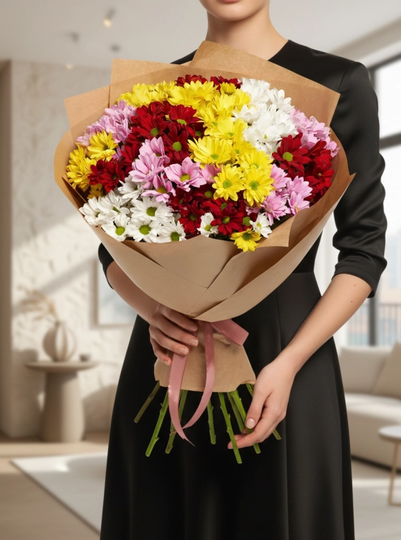 15 Adet Renkli Kasımpatı